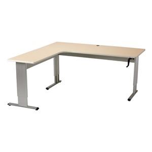 Secretary Return-Style Desk – Hand Crank Adjustment