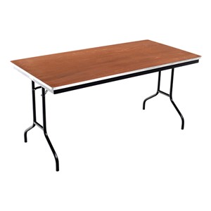 Rectangle Folding Banquet Table w/ Aluminum Edge