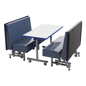 Mobile Folding Booth & Table Package - Blue Granite