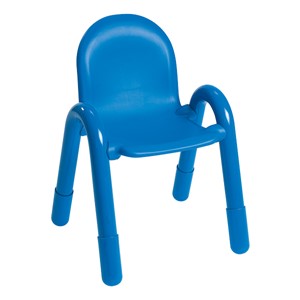 BaseLine Kids Plastic Chair (13" Seat Height) - Royal Blue