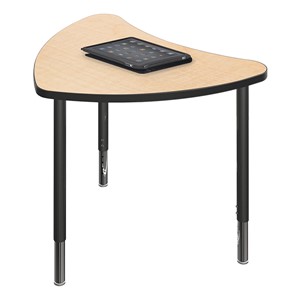 Chevron Collaborative Student Desk - Maple