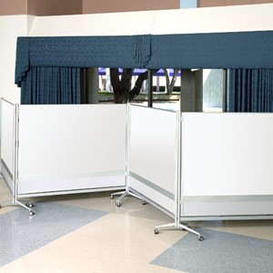 Double-Sided HPL Markerboard Partition - Multiple Units