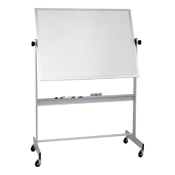 Double Sided Mobile Magnetic Whiteboard 180x90cm with FREE GIFTS 