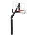 Fixed-Height Playground Basketball System w/ Glass Backboard (Backboard padding & pole padding sold separately)