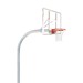 Mega-Duty Playground Basketball System w/ Unbreakable Polycarbonate Backboard