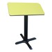 Square Stool-Height Café Table