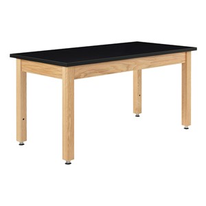Adjustable-Height Lab Table w/ Laminate Top