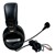 Pack of 10 Stereo Headsets w/ Boom Microphones