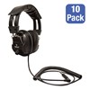 Pack of 10 Deluxe Over the Ear Classroom Headphone w/ Padded Headband