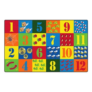 Counting Critters Rug (7' 6" W x 12' L)