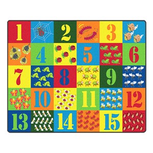 Counting Critters Rug (10' 9" W x 13' 2" L)