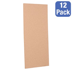 Cork Panels - Pack of 12 (16" W x 36" H)