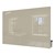 Harmony Colors Magnetic Glass Whiteboard w/ Radius Corners - Gray