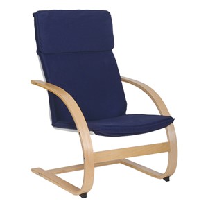 Teacher's Arm Chair - 16 1/2" Seat Height - Blue