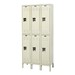 Ready-Built Fully Assembled Three-Wide Double-Tier Lockers (36" Openings)