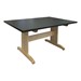 Art Table w/ Black Laminate Top (42" W x 60" L)
