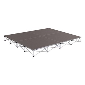 Drum Riser System Package - Carpet Deck (6' L x 6' D x 8" H)