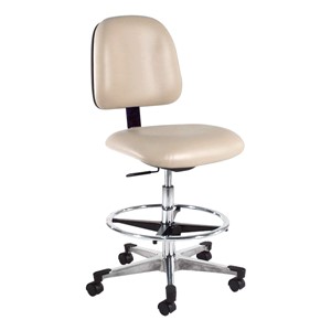 810 Series Lab Chair w/ Aluminum Base & Toe Caps