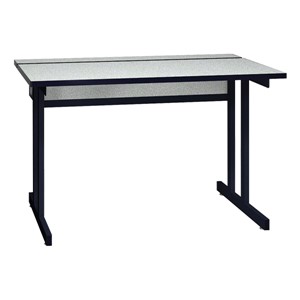 Double Pedestal Base Computer Table (30" W x 48" L)
