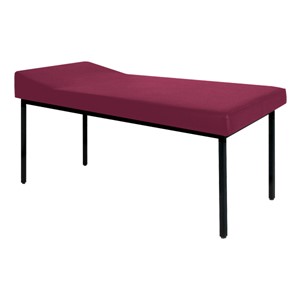 First Aid Treatment Table w/ Headrest<br>Shown in Burgundy