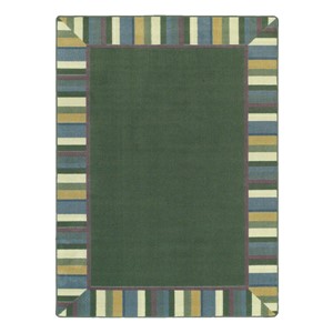 Clean Green Rug - Rectangle - Soft Colors