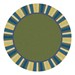 Clean Green Rug - Round - Bold Colors