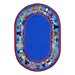 Children of Many Cultures Rug - Oval