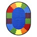Block Party Rug - Oval