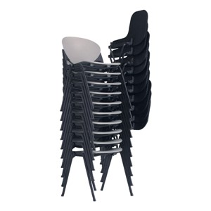 Series 2000 Stack Chair w/ Tablet Arm - Shown stacked