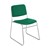 300 Stack Chair w/out Arm Rests - Vinyl Upholstered Seat - Primary Green