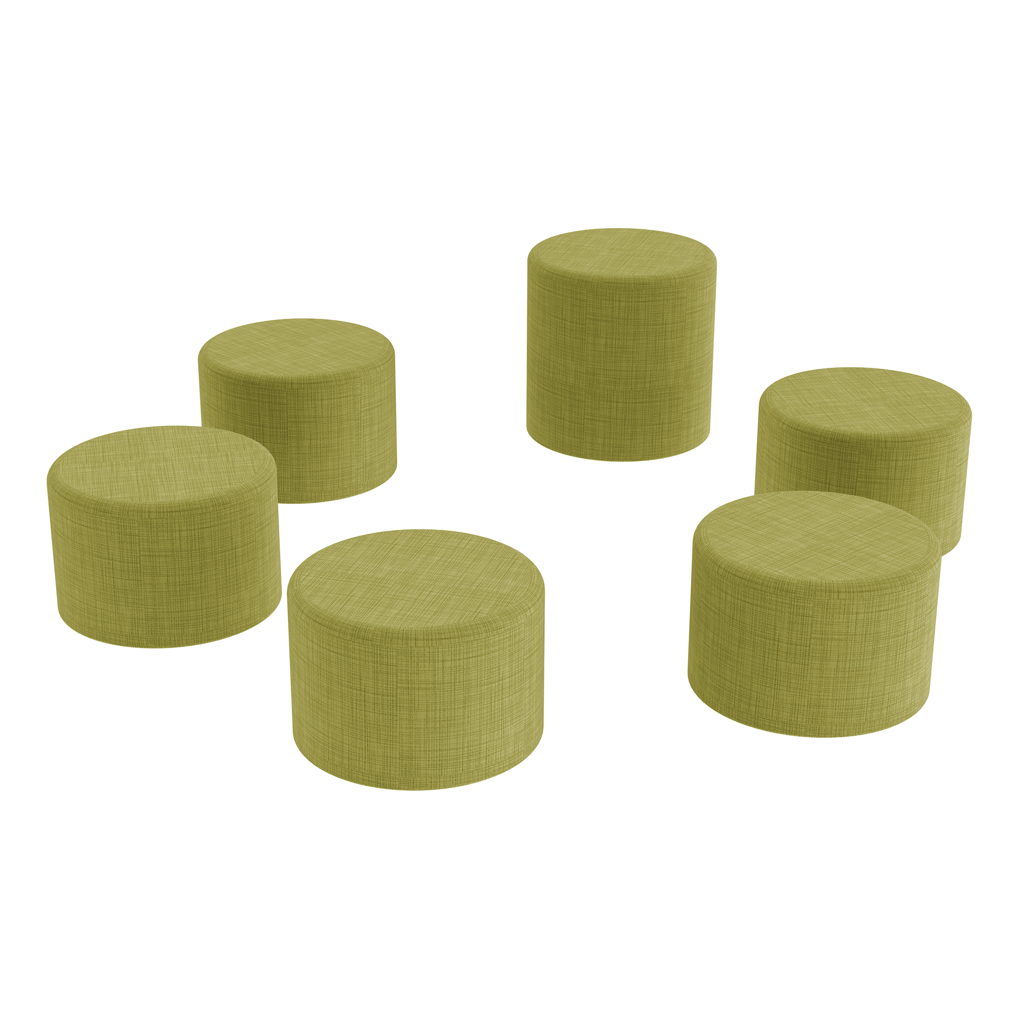 Shapes Series II Modular Soft Seating - Cylinder at School Outfitters