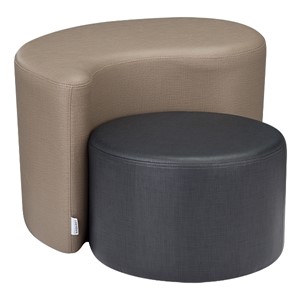 Shapes Series II Modular Soft Seating - Cylinder  - Shown w/ Teardrop (not included)