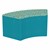 Shapes Series II Modular Soft Seating - S-Curve - Baltic Atomic/Teal