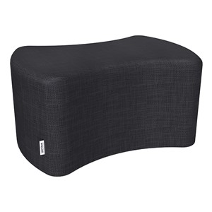 Shapes Series II Modular Soft Seating - Bow Tie - Navy Crosshatch