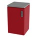 Shapes Series II Powered Divider w/ Tabletop - Red Smooth Grain w/ Cosmic Strandz Tabletop