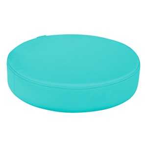 Atom Soft Seating Floor Stool - Turquoise