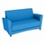 Shapes Series II Common Area Sofa - Brilliant Blue