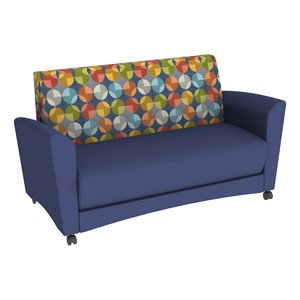 Shapes Series II Common Area Sofa - Compass Sapphire/Navy