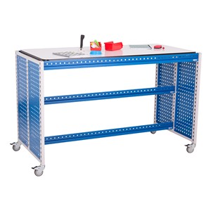 Creation Station Workbench Kit - Rectangle (60" W x 30" D x 36" H) - Bin sold separately (accessories not included)