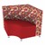 Shapes Series II Banquette Soft Seating - Corner - Angle Pepper/Red