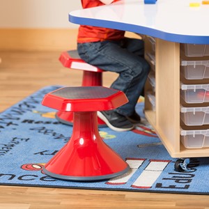 Active Learning Stool - Red