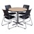 Round Pedestal Café Table - chairs not included