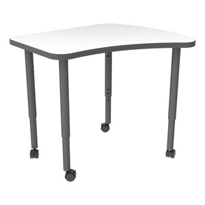 Accent Series Amoeba Collaborative Table w/ Whiteboard Top