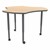 Shapes Accent Series Cog Collaborative Table - Maple Top