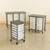 Structure Series Double-Wide Mobile Classroom Storage Cart