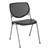 Energy Series Perforated Back Stack Chair w/ out Arms - Black