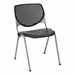 Energy Series Perforated Back Stack Chair w/ out Arms - Black