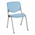 Energy Series Perforated Back Stack Chair w/ out Arms - Sky Blue