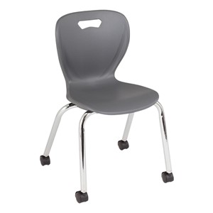 Shapes Series Mobile School Chair - Graphite