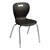Boomerang Collaborative Desk w/ Wire Box & 18" Shapes Series School Chair Set – 24 Desks/Chairs - Front